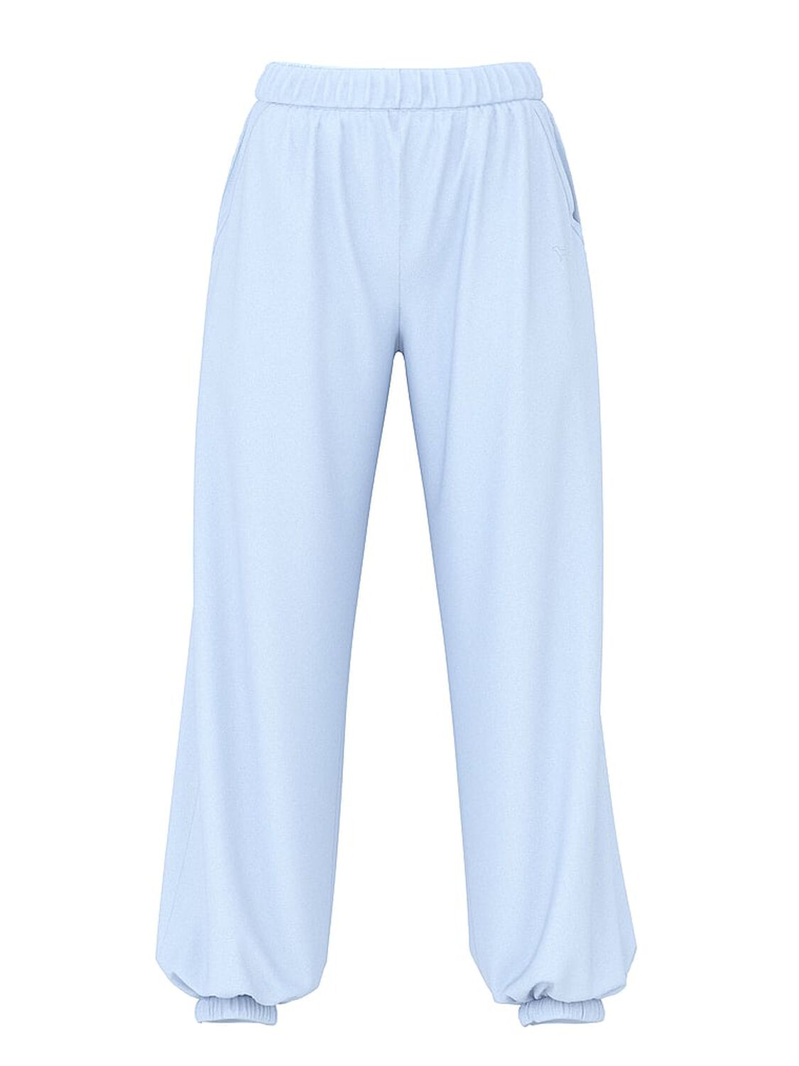 vs Pink Ivy Fleece Oversized Sweatpants Icy Blue 1 of 3 