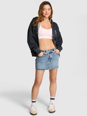 Denim by PINK Mid-Rise Jean Skirt