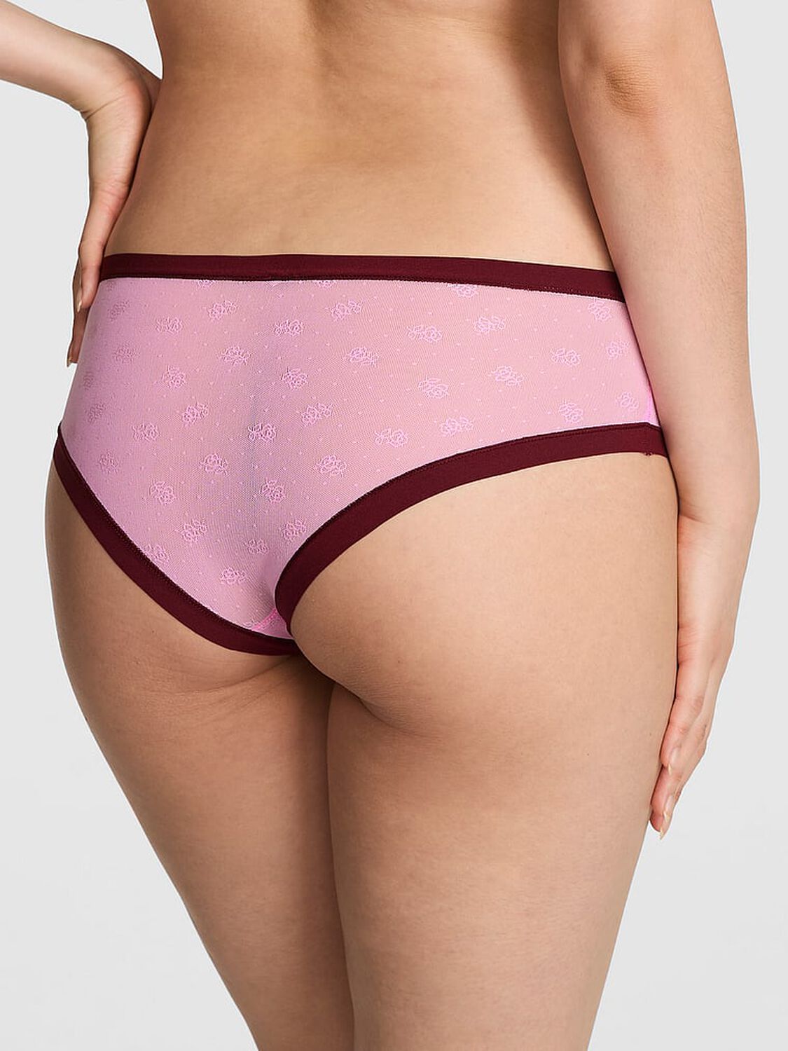 vs Pink No-Show Cheeky Panty Pink Lollipop 2 of 3 