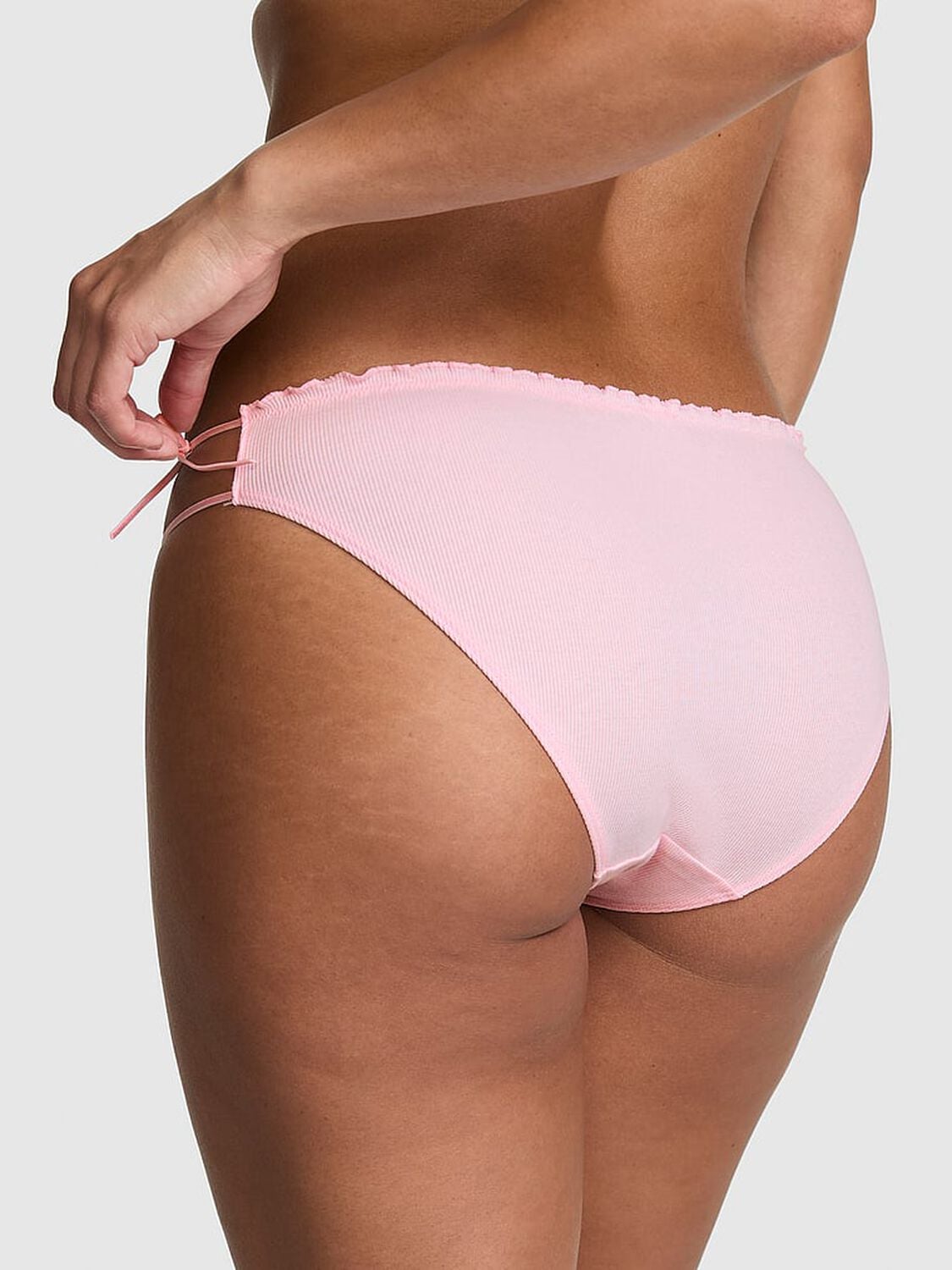 vs Pink Cotton Bikini Panty Coconut Pink 2 of 2 