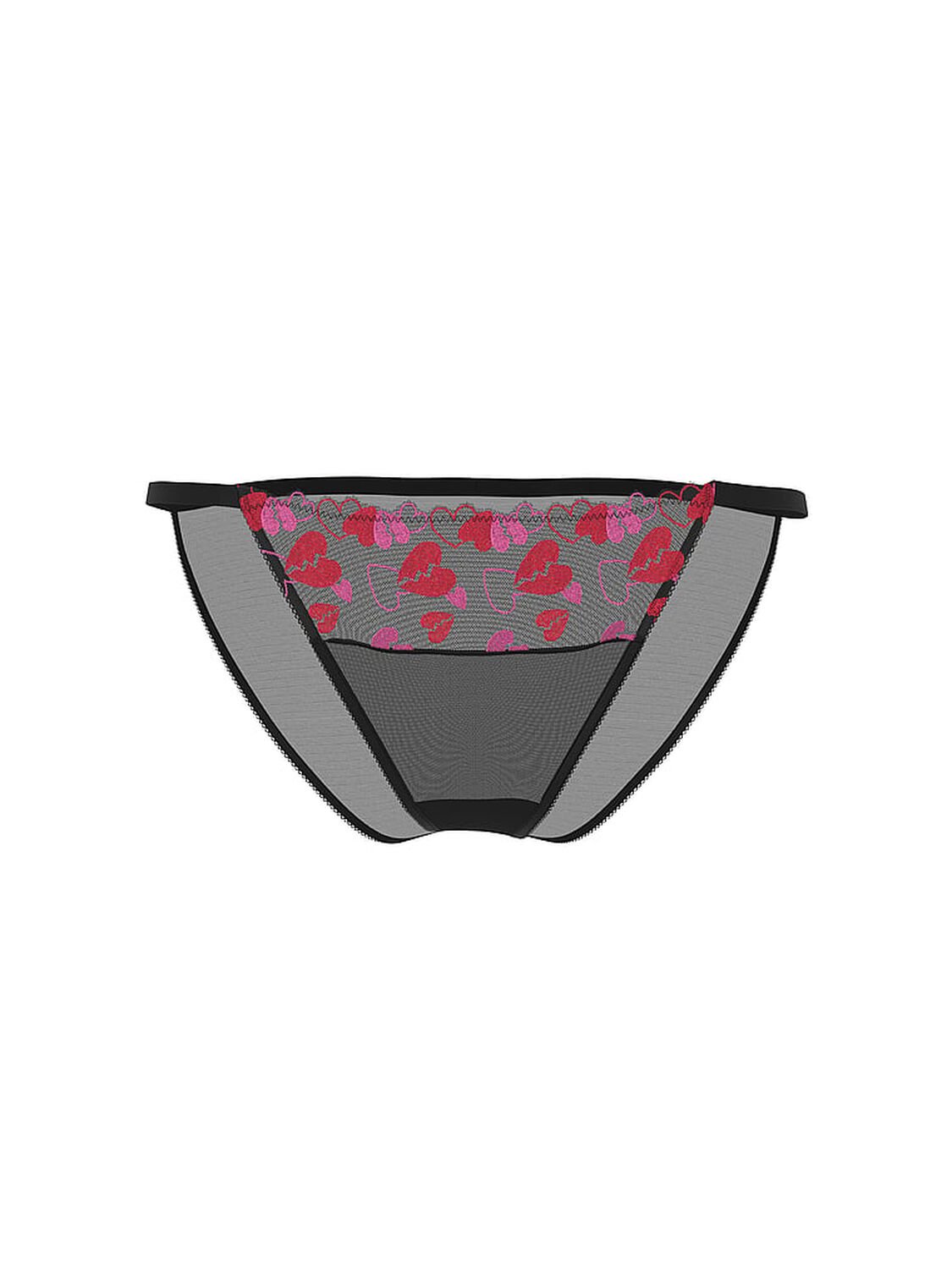 vs Pink Wink String Bikini Panty Black 3 of 4 