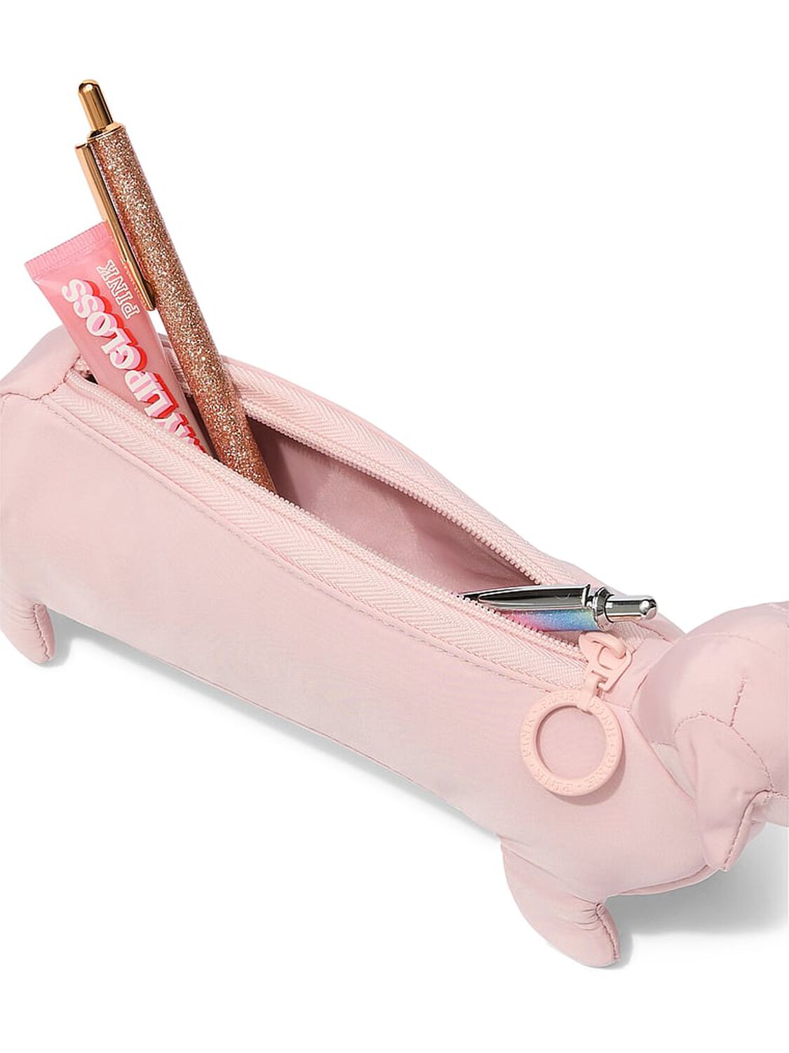 vs Pink PINK Dog Pencil Case Dollhouse Pink 2 of 2 