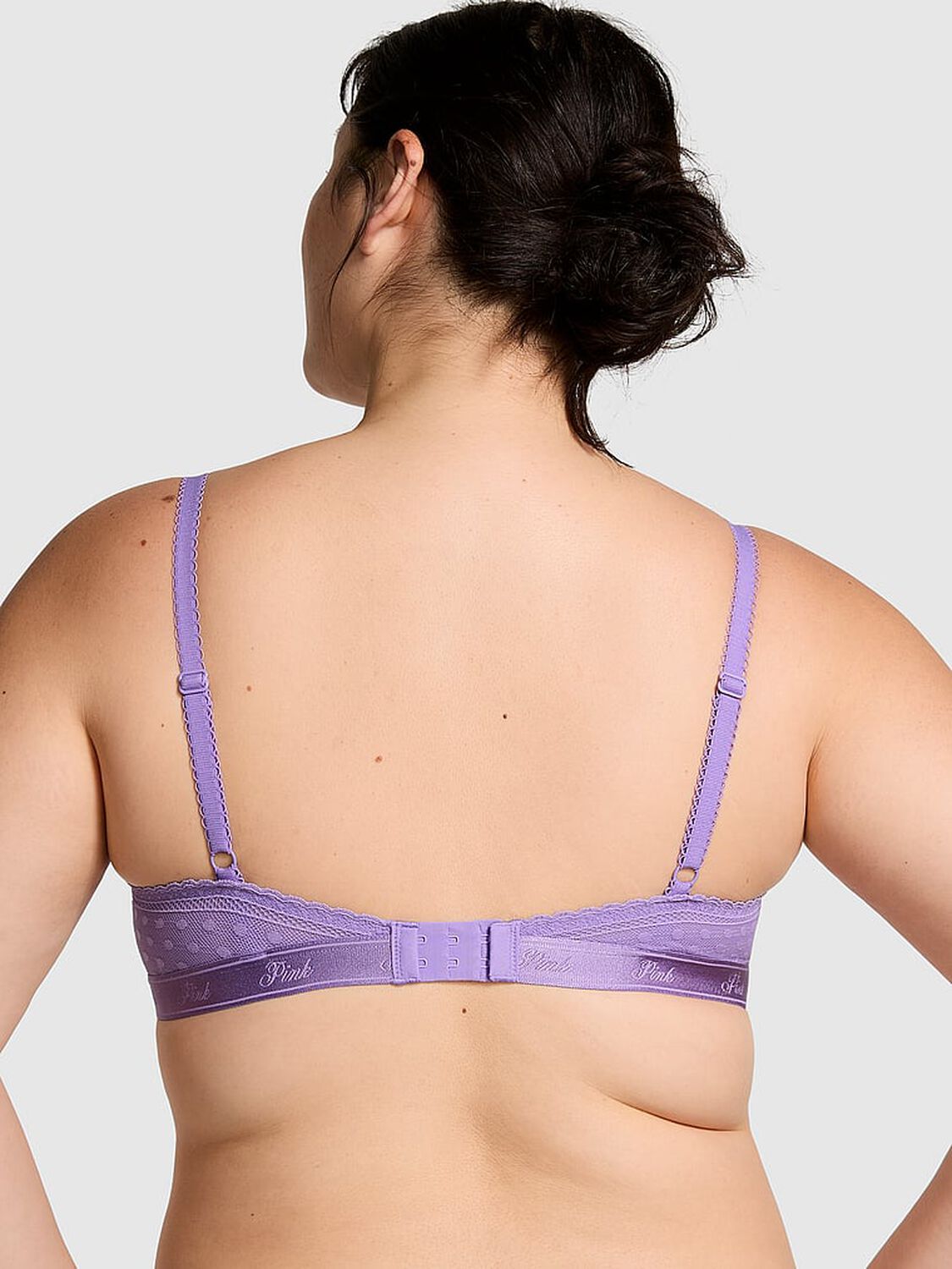 vs Pink Wink Push-Up Balconette Bra Wysteria Purple 2 of 2 
