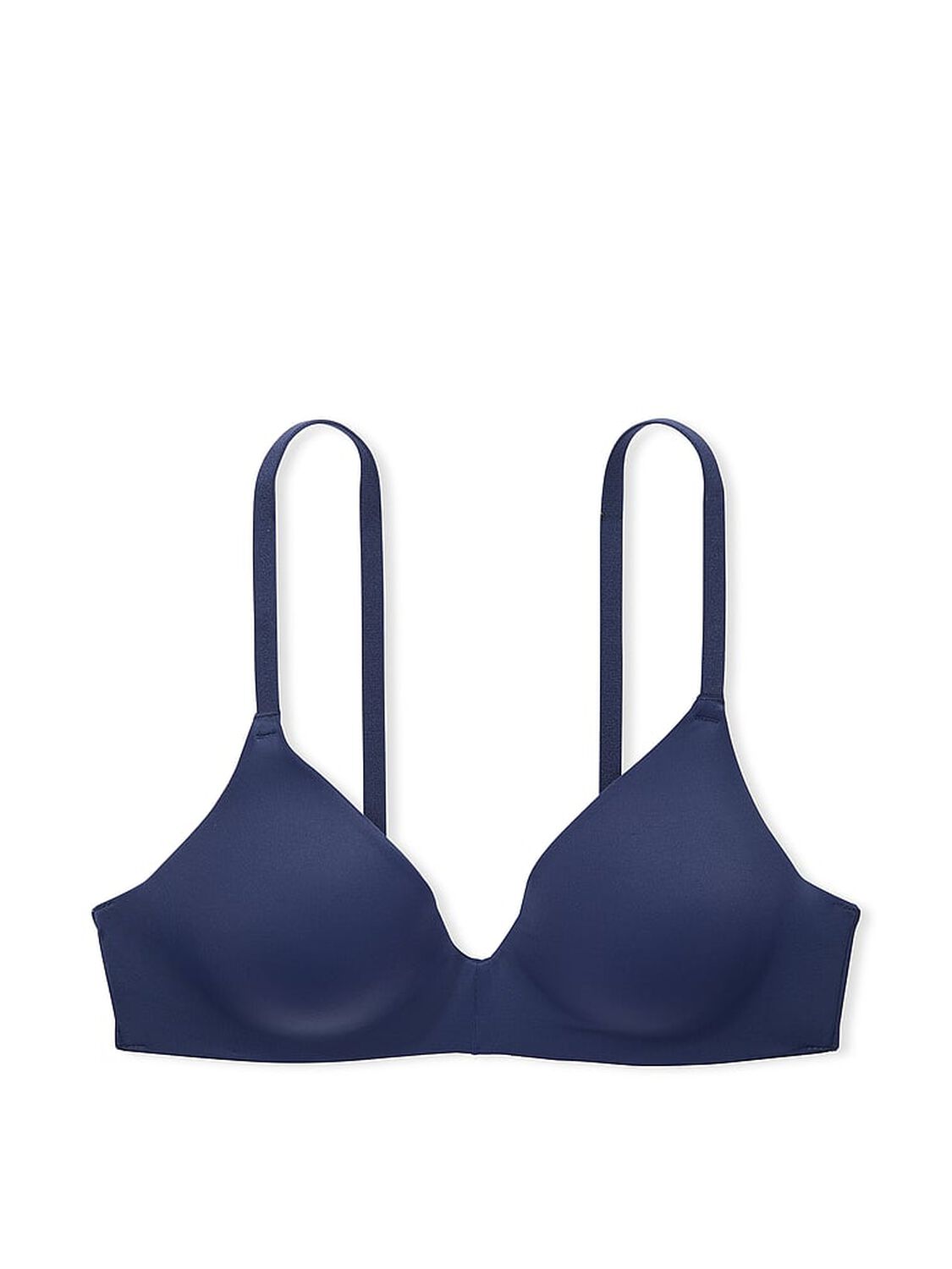 vs Pink Wear Everywhere Wear Everywhere Lightly Lined Wireless Bra Midnight Navy 3 of 3 