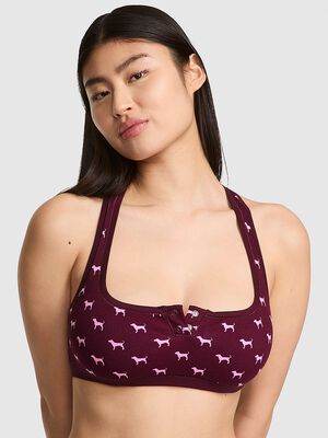 Cotton Dorm Unlined Racerback Bralette