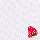PINK Wink&trade; Lace-Trim String Bikini Panty, White Strawberry Print, swatch