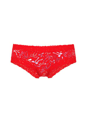 Wink Lace-Trim Cheeky Panty