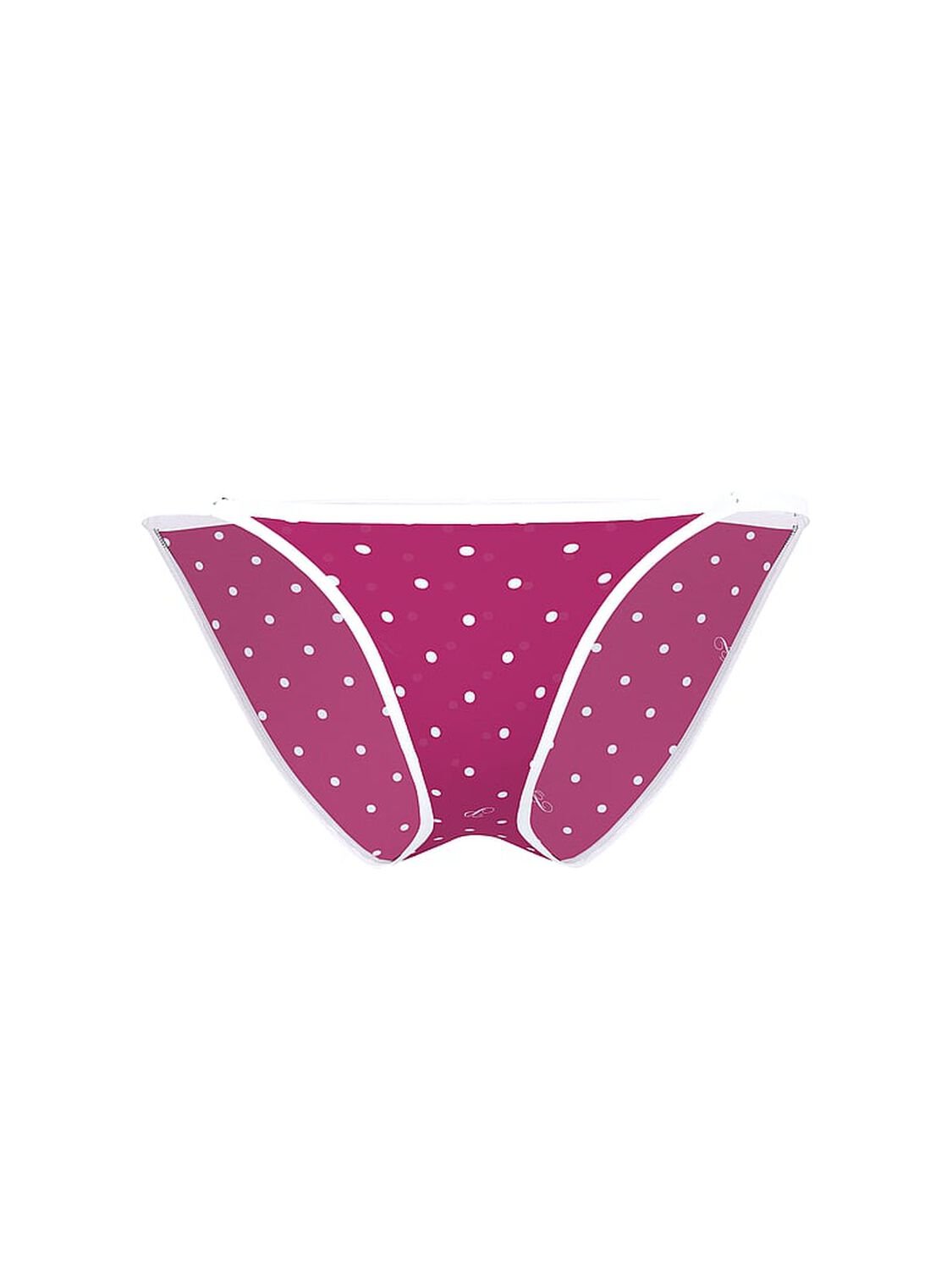 vs Pink Cotton String Bikini Panty Hot Stuff Dot "P" 3 of 3 