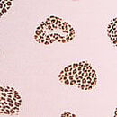 Cotton Dorm Boyshort Panty, Pink Tulip Leo Heart Print, swatch