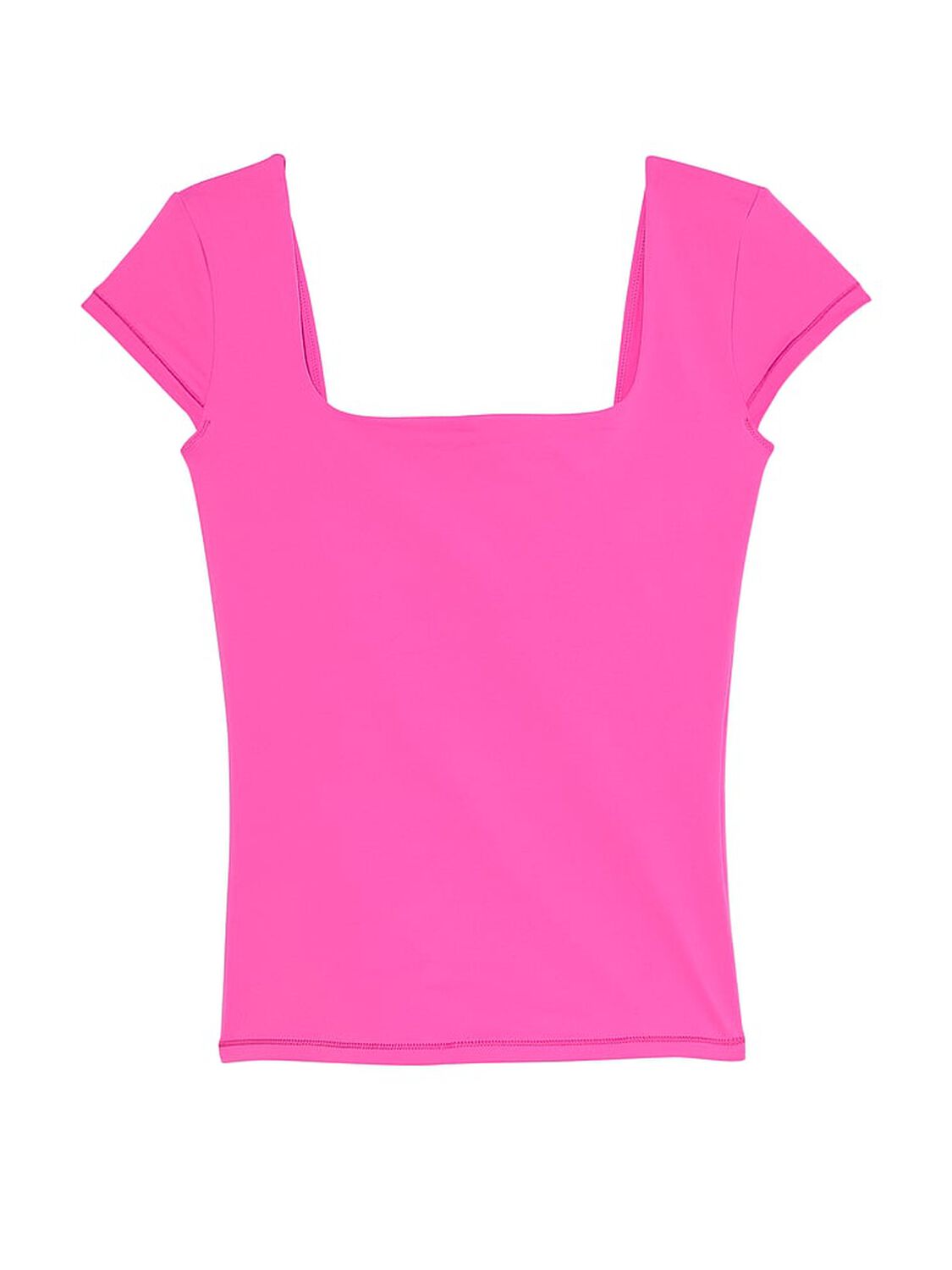 vs Pink Base Stretch Cap-Sleeve Tee Pink Gossip 3 of 3 