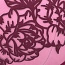 Wink Unlined Triangle Bralette, Pink Lollipopburgundy, swatch