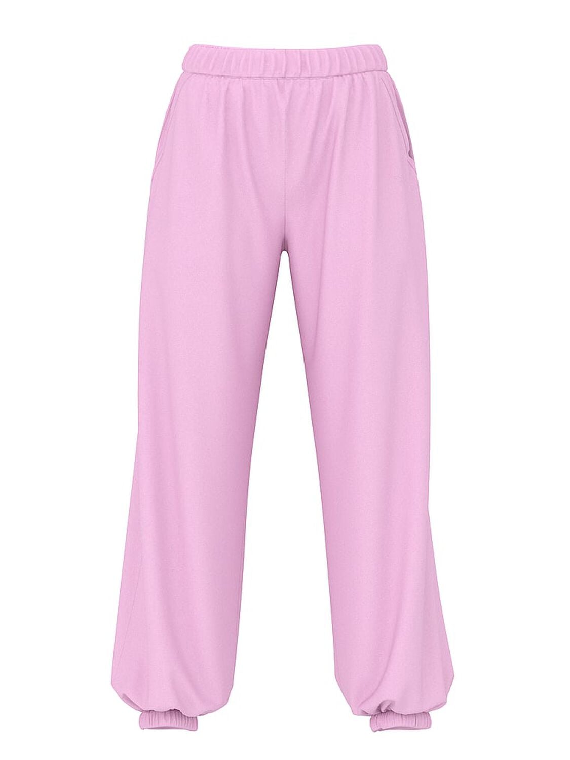 pink Pink Ivy Fleece Oversized Sweatpants Hushed Lilac 1 of 4 