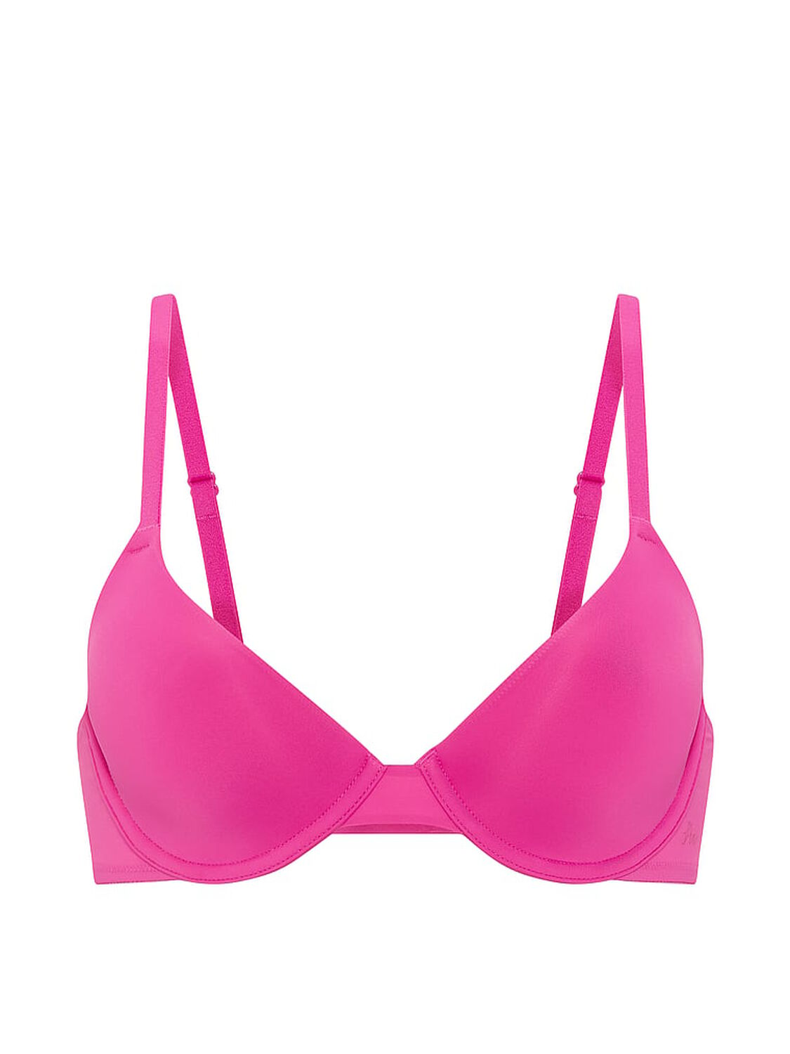 vs Pink Wear Everywhere&trade; Lightly Lined Full Coverage T-Shirt Bra Pink Fire 3 of 3 
