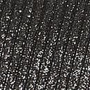 Relay Square-Neck Sports Bra, Pure Black Foil Rib, swatch