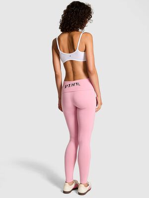 All-Day Cotton Foldover Leggings