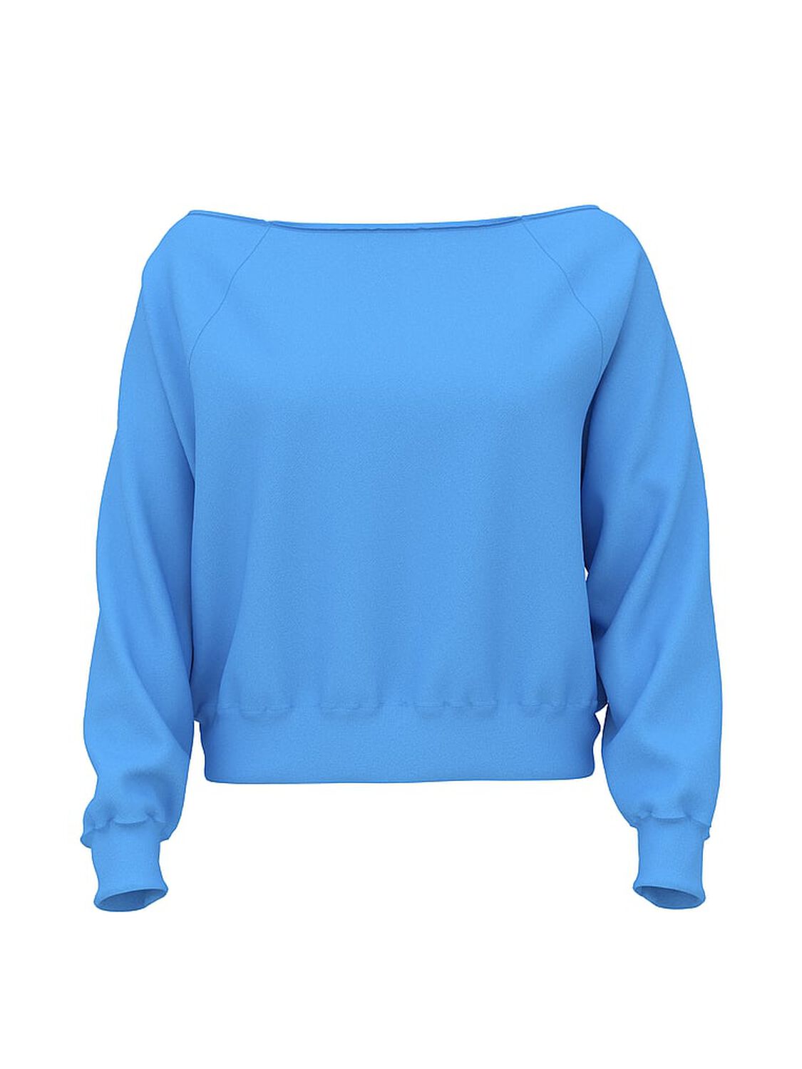 vs Pink Ivy Fleece Off-The-Shoulder Sweatshirt Dream On 3 of 3 