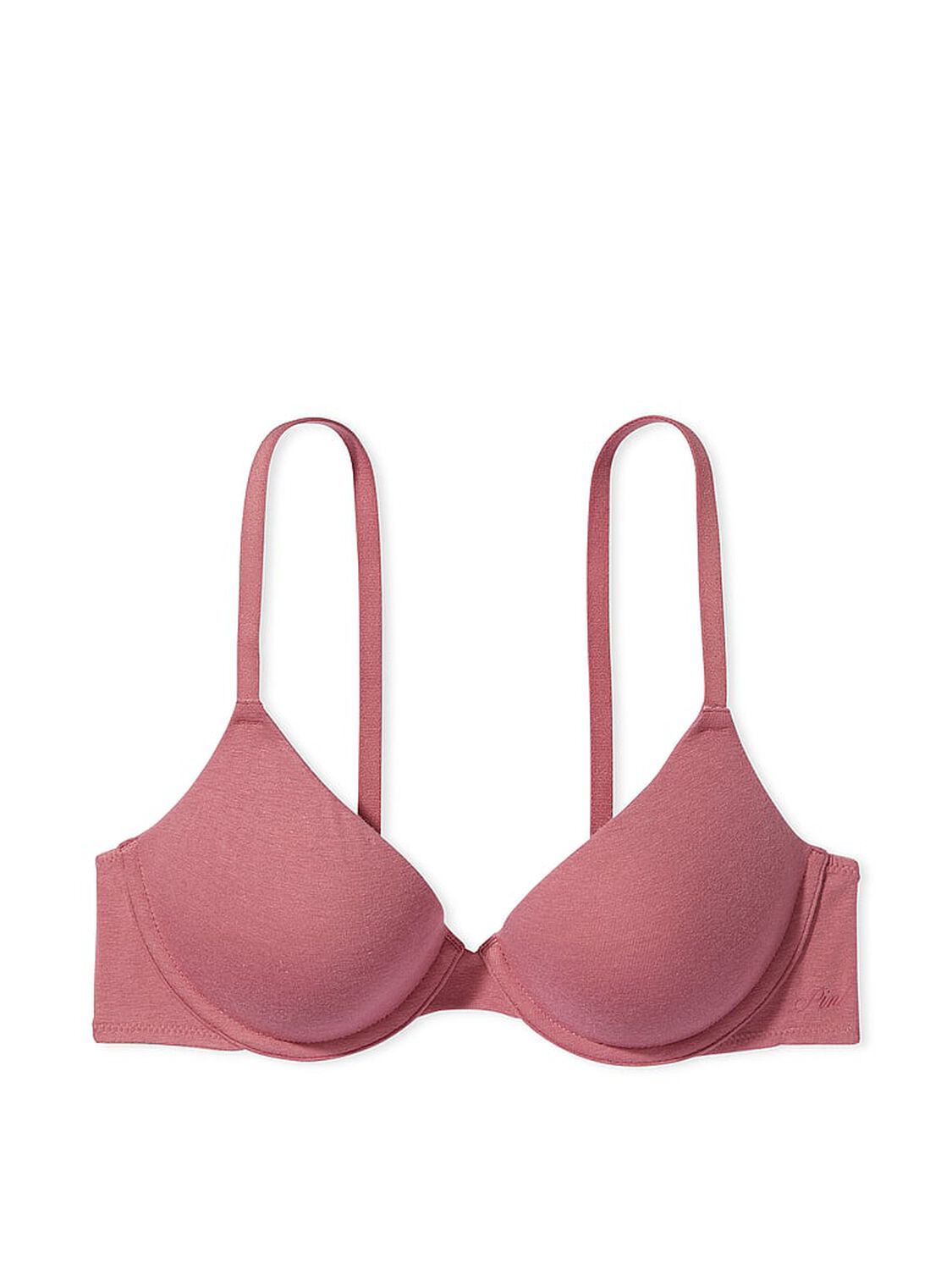vs Pink Wear Everywhere Wear Everywhere T-Shirt Lightly Lined Bra Soft Begonia 3 of 3 