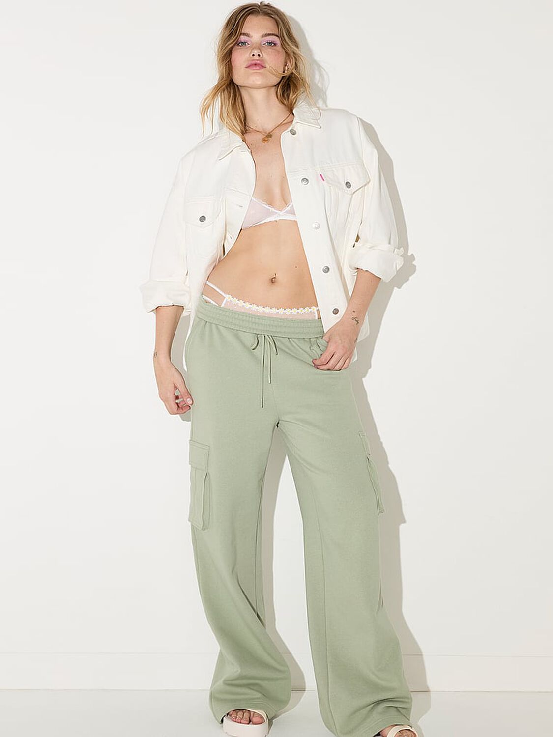 vs Pink Wink Cheeky Panty White 4 of 4 