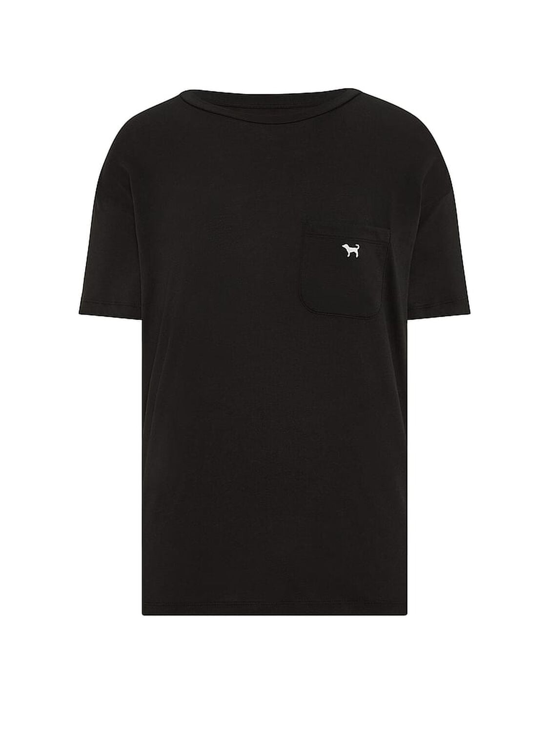 vs Pink Light as Air Jersey Pocket Tee Black 3 of 3 