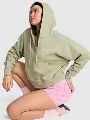 Campus Fleece&trade; Shrunken Full-Zip Hoodie