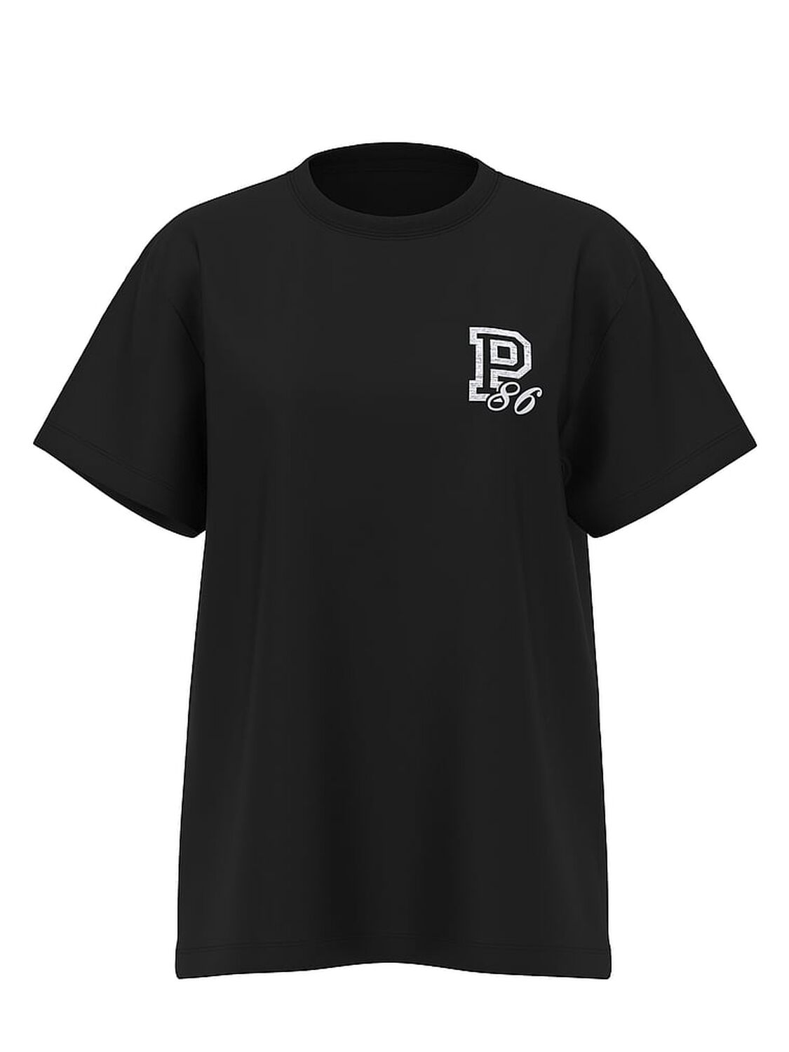 vs Pink Campus Cotton&trade; Tee Pure Black 3 of 3 