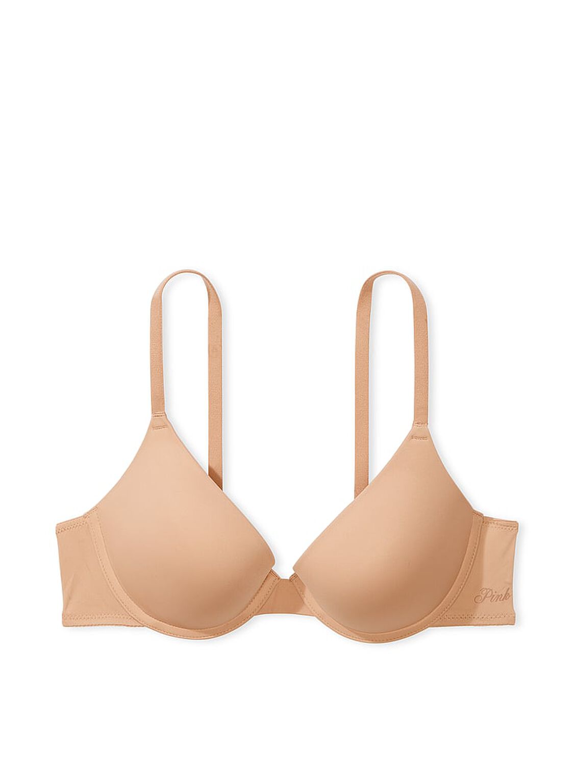 vs Pink Wear Everywhere Wear Everywhere Push-Up Bra Praline 3 of 3 