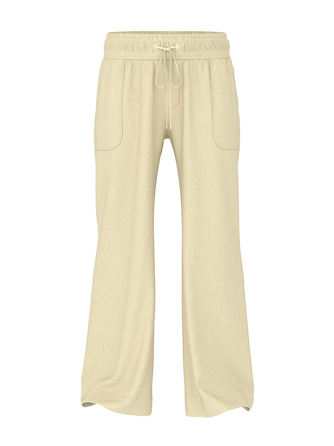 vs Pink Everyday Easy Wide-Leg Pants Shortbread 3 of 3 