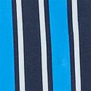 Front-Tie One-Piece Swimsuit, Limited Edition Blue Stripe, swatch