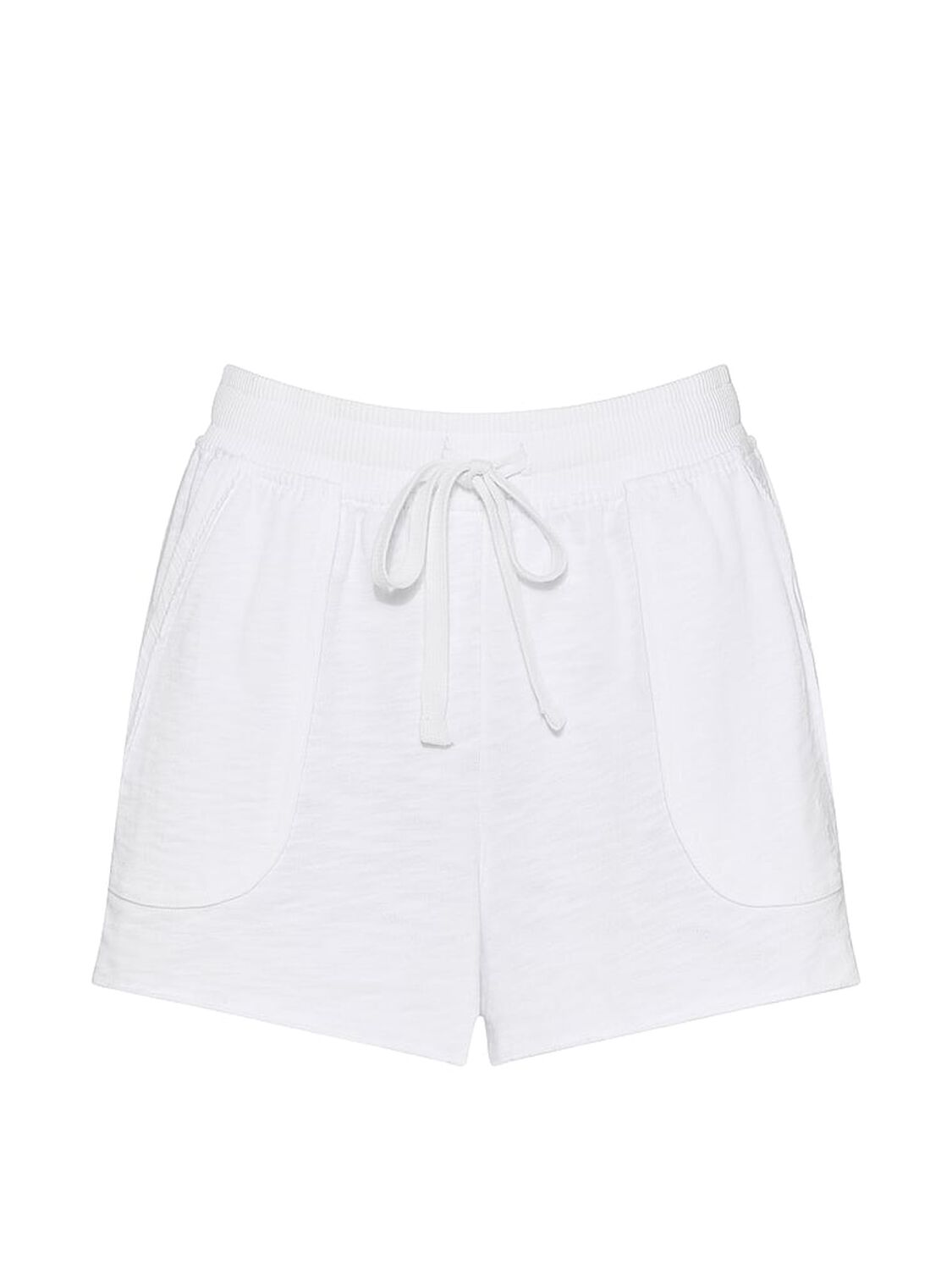 vs Pink Lightweight Lounge A-Line Shorts Vs White 3 of 3 