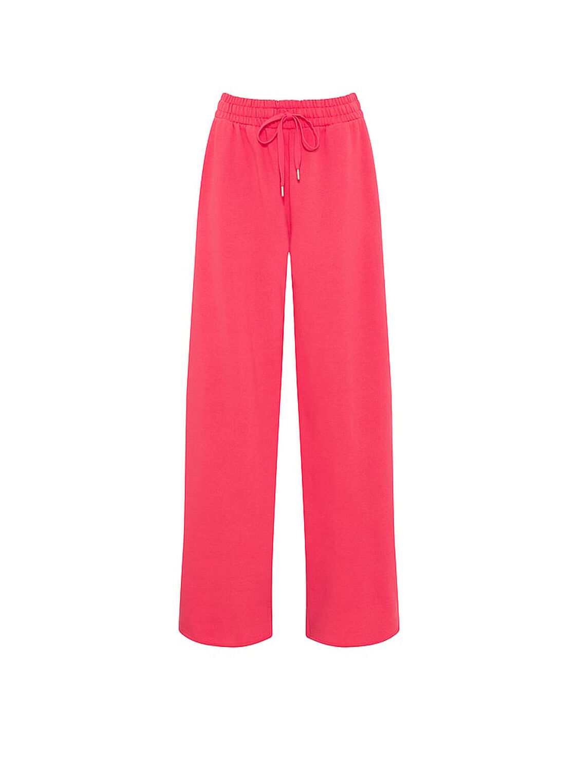 pink Pink Campus Fleece&trade; Wide-Leg Split-Hem Sweatpants Candy Pink Sunset 3 of 3 