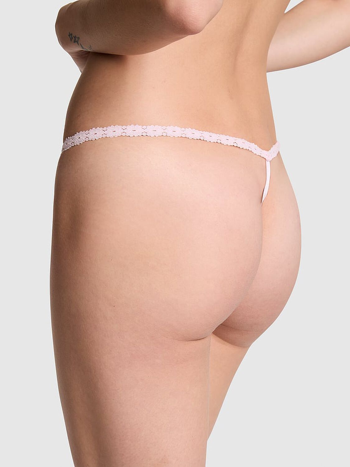 vs Pink Wink V-String Panty Pink Tulip 2 of 4 