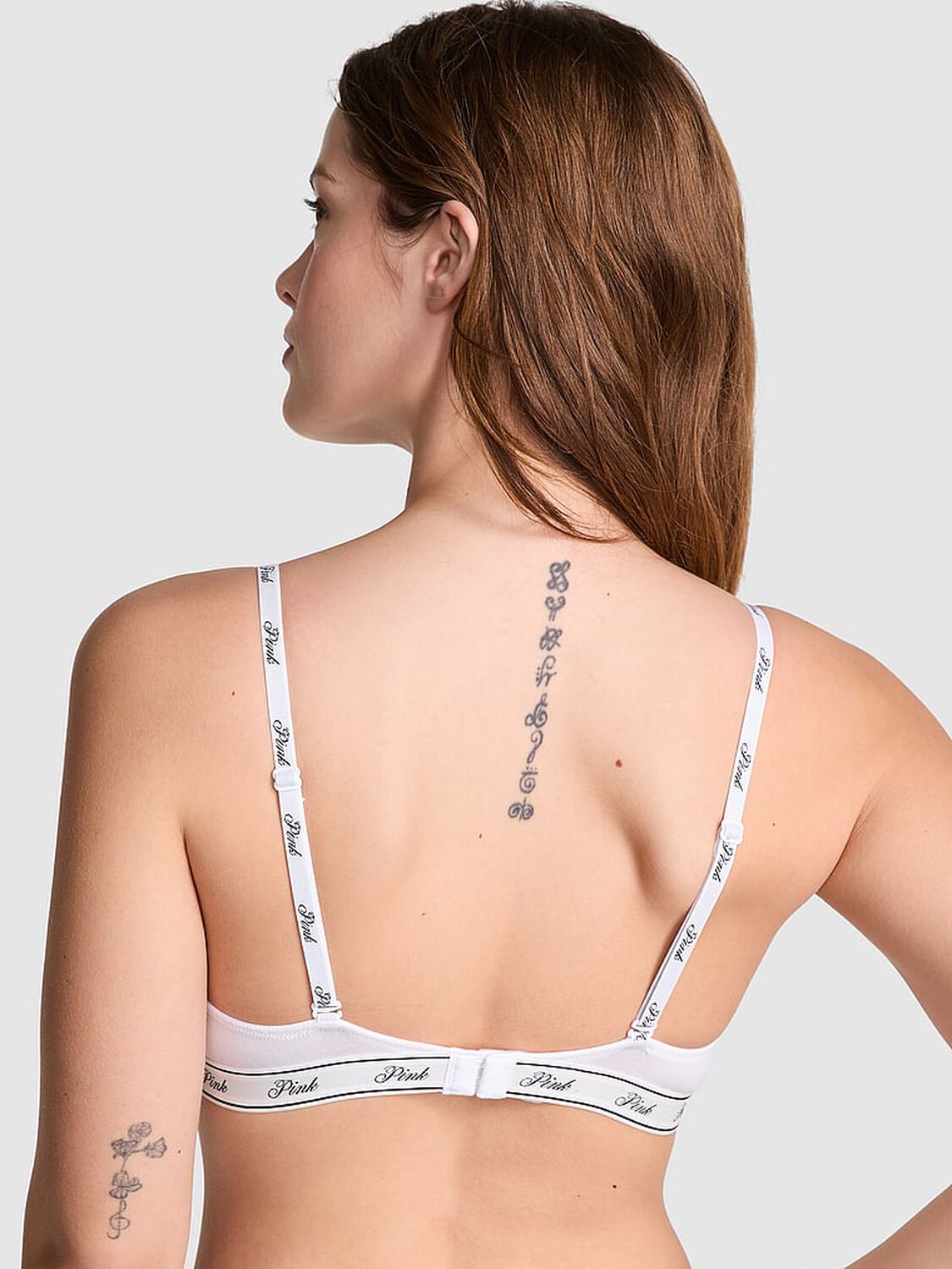 pink Pink Wear Everywhere Wear Everywhere Push-Up Bra White 2 of 3 