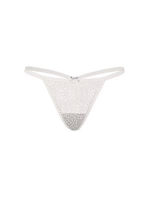 Wink Eyelet Lace V-String Panty
