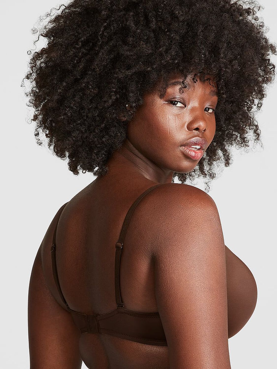 vs Pink Wear Everywhere Wear Everywhere Push-Up Bra Ganache 2 of 3 