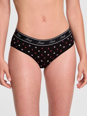 Logo Cotton Hiphugger Panty