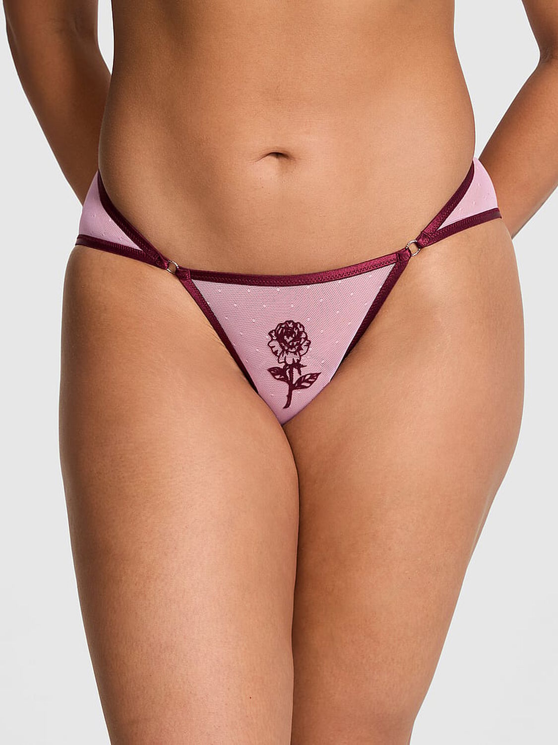 pink Pink Wink Wild Rose Low-Rise Cheeky Panty 1 of 3 