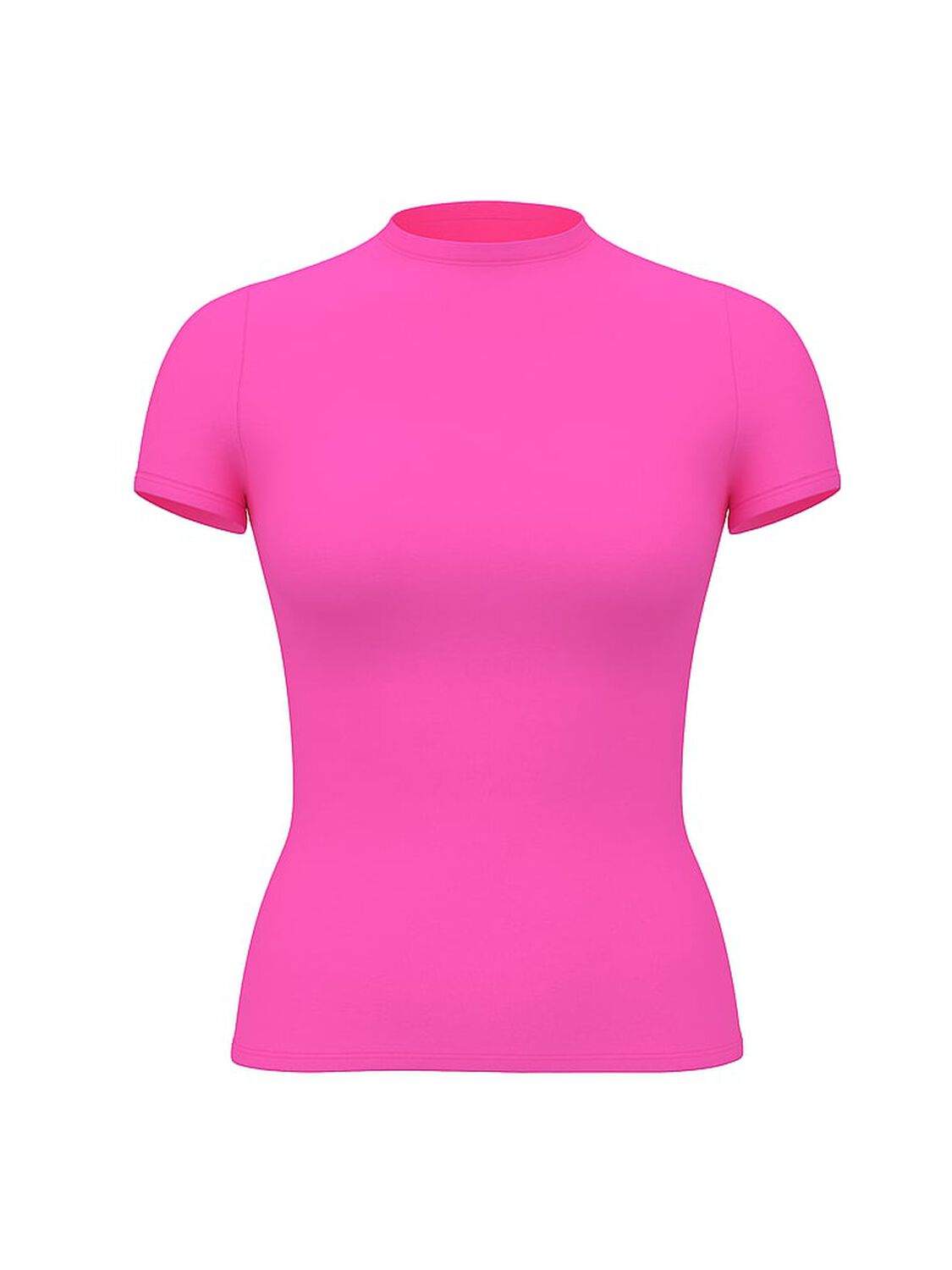 vs Pink Base Stretch Short-Sleeve Tee Pink Fire 3 of 3 