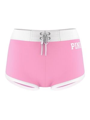 High-Waisted Bikini Shortie Bottom