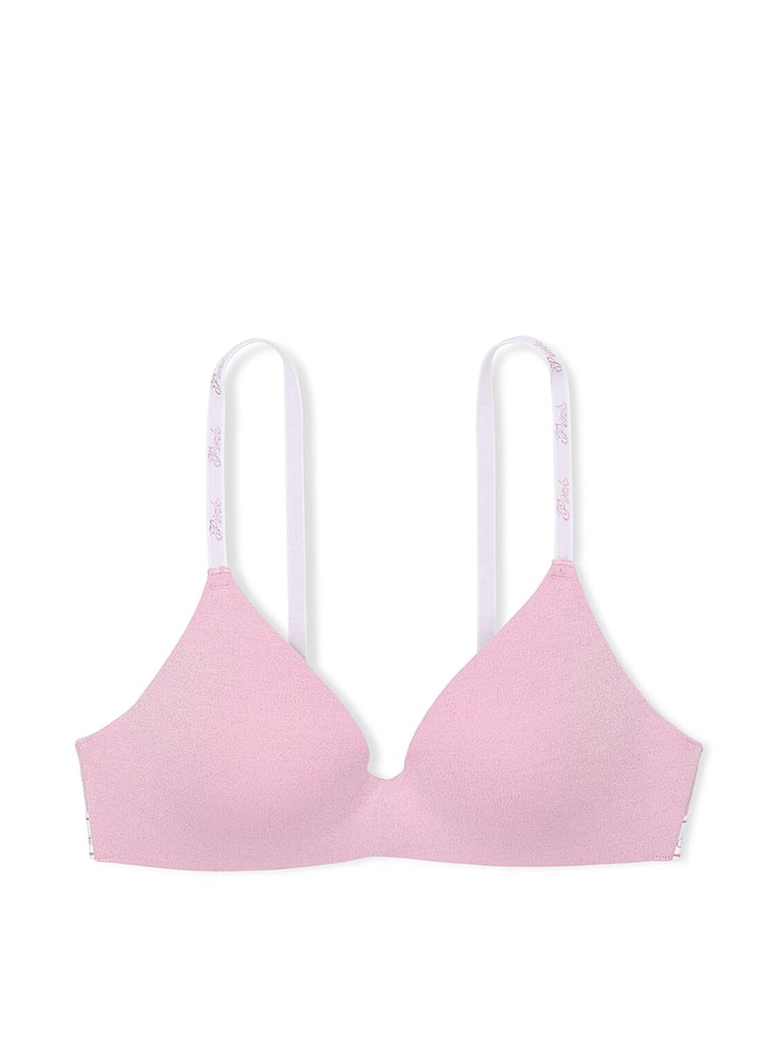 vs Pink Wear Everywhere Wear Everywhere Lightly Lined Wireless Bra Petal Pink 3 of 4 