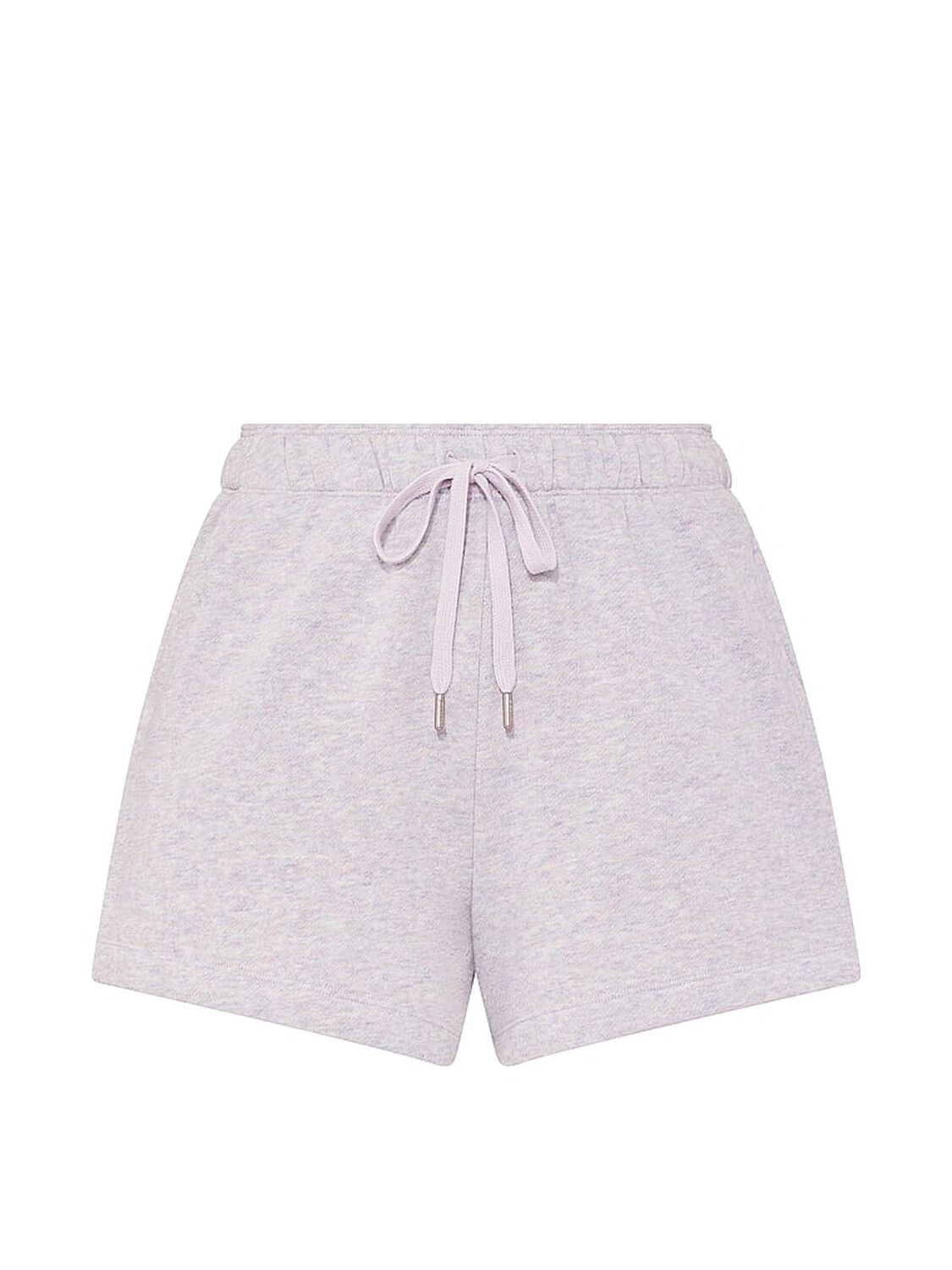 vs Pink Campus Fleece&trade; Roll-Down Shorts Heather Cloud Rainbow Boho 3 of 3 