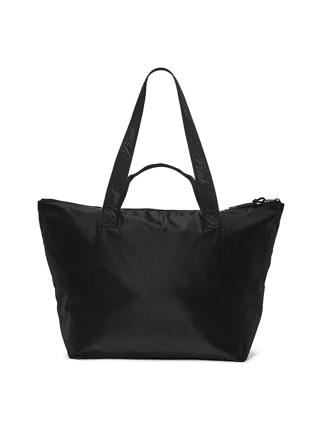 vs Pink Nylon Tote Bag Black 2 of 4 