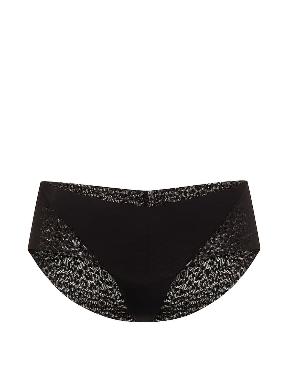 vs Pink No-Show Hiphugger Panty Black 3 of 3 
