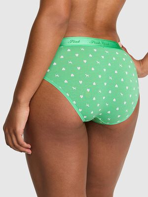 Logo Cotton Hiphugger Panty