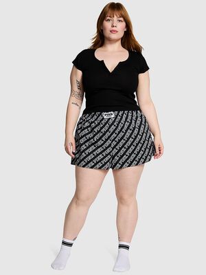 Boyfriend Boxer Pajama Shorts