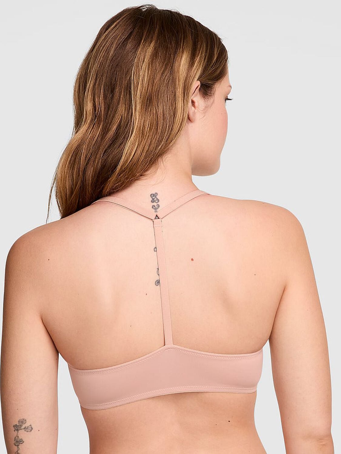 vs Pink Wear Everywhere Wear Everywhere Front-Close Lightly Lined Full Coverage T-Shirt Bra Macaron 2 of 3 