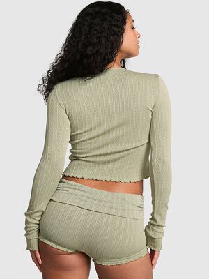 AnyWear Cropped Cardigan