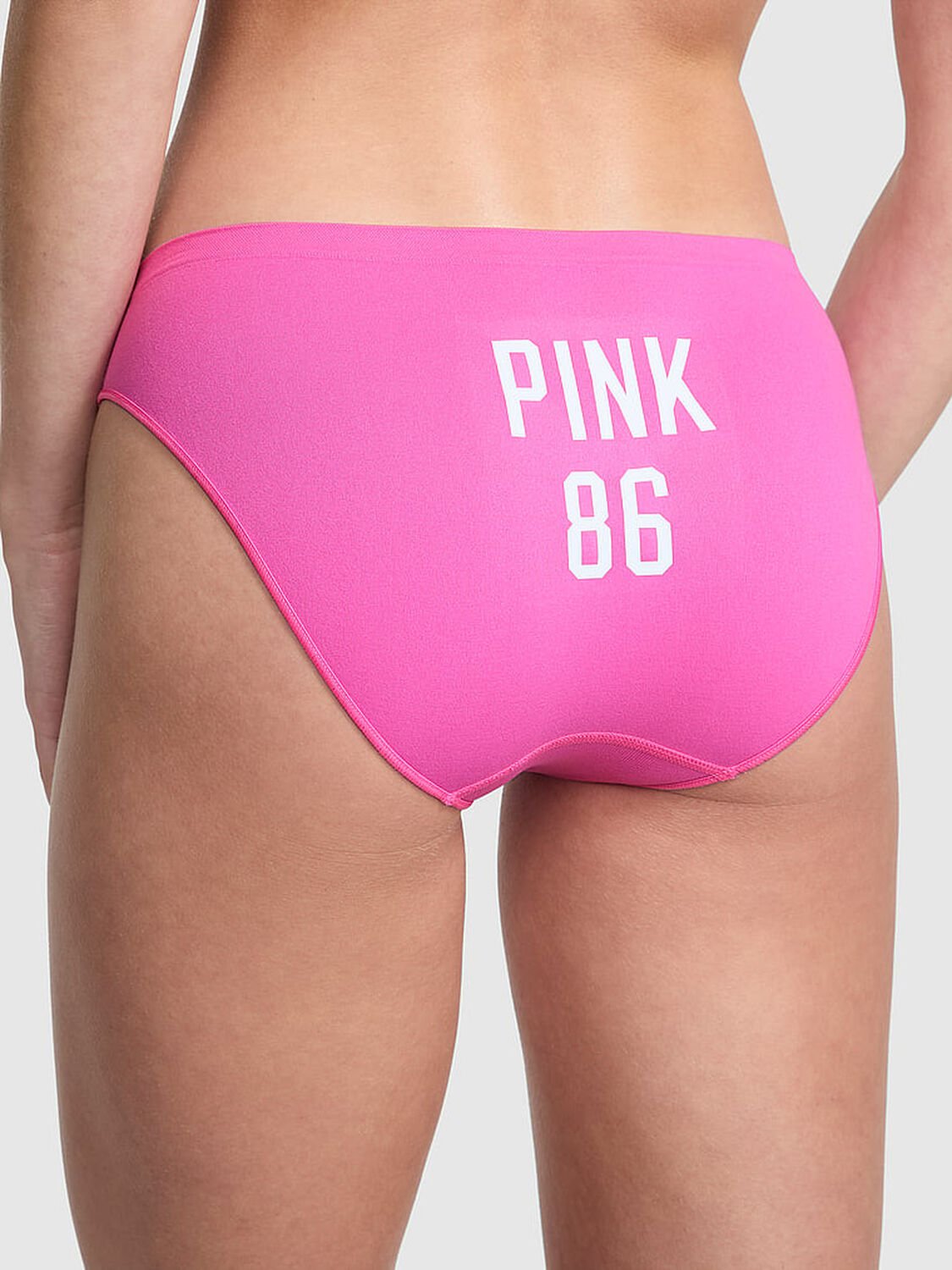 vs Pink Seamless Bikini Panty Pink Gossip 86 Butt Hit Graphic 2 of 3 
