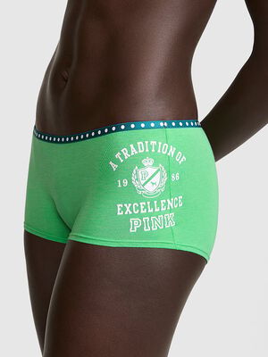 Logo Cotton Boyshort Panty