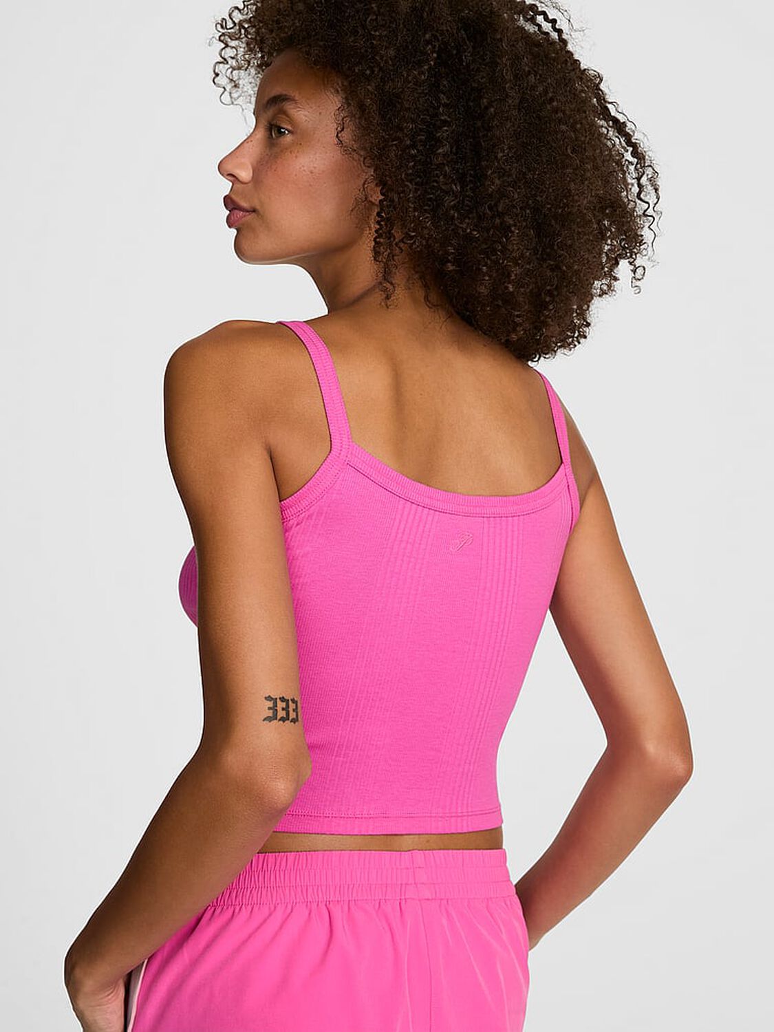vs Pink Multi Rib Cami Pink Gossip 2 of 3 