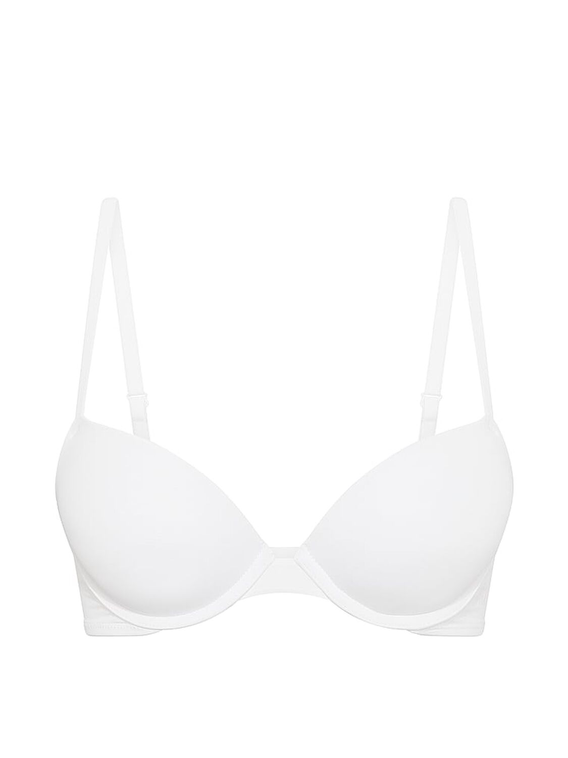 vs Pink Wear Everywhere Wear Everywhere&trade; Super Push-Up Bra White 1 of 1 
